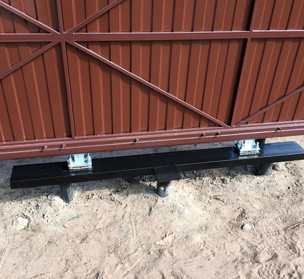 Винтовые сваи под откатные ворота и калитки в Кыштыме