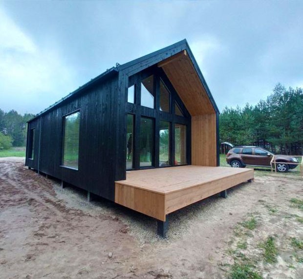 Монтаж винтовых свай для дома 6х9 в Кыштыме